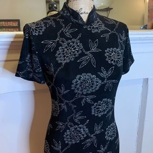 Vintage black Jessica Howard Maxi Dress